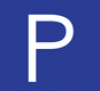 Parking road sign
