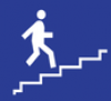 Pedestrian Overpass road sign
