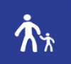 Streets for Pedestrians Only road sign