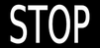 Stop road marking
