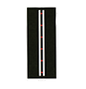 Switching Across Center Line with Long Double Continuous Fluorescent Bubbles road marking
