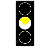 Ignition Yellow Management Light traffic light signal